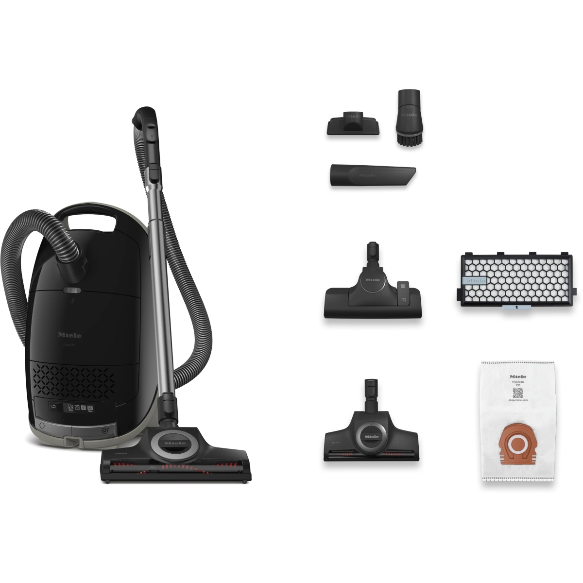 Miele Guard M1 Cat & Dog 圓筒式吸塵機 (閃曜黑)